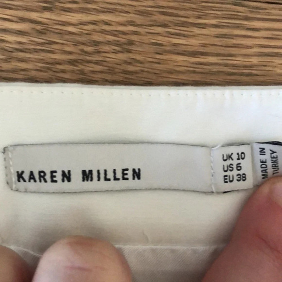 KAREN MILLEN | Black and white skirt - Picture 5 of 7